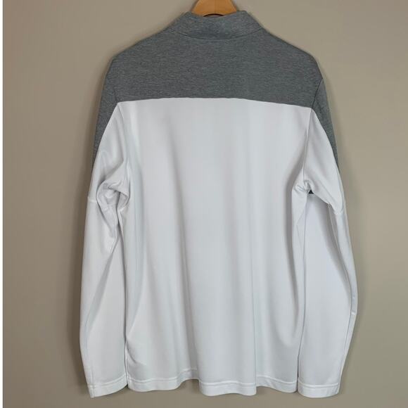 adidas White and Gray Men's Shirt - Picture 2 of 9